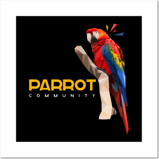 Parrot community Posters and Art